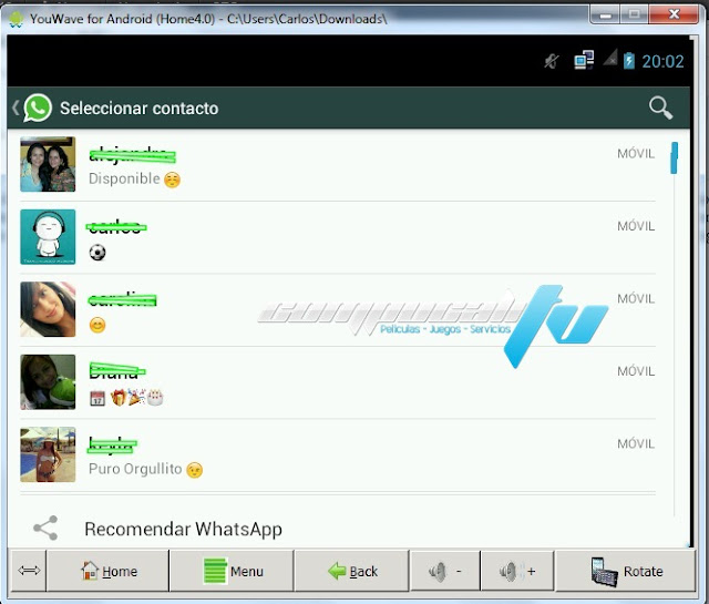Descargar Whatsapp Messenger Para Pc Windows 7 Citas Para Adultos En Cataluna